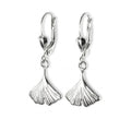 Ohrhänger Ginkgo-Blatt - Silber 925/000