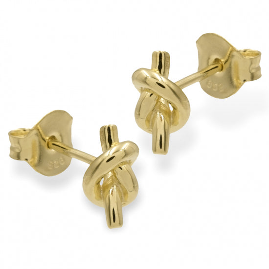 Ohrstecker Knoten Silber 925/000 vg.