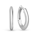 Klappcreolen Ø 14,5mm Silber 925/000 rhodiniert