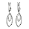 Ohrhänger diamantiert Echt Silber 925/000