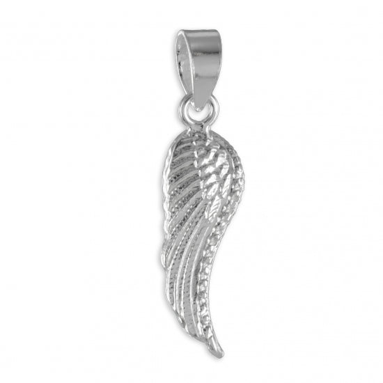 Anhänger Flügel Echt Silber 925/000