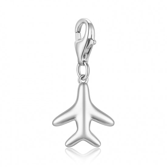 Charm Einhänger Flugzeug Silber 925/000