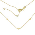 Collier mit 3 Herzen 38/40/42cm Silber 925/000 vg.