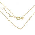 Collier mit 3 Sterne 38/40/42cm Silber 925/000 vg.