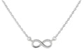 Collier Infinity 42+3cm Echt Silber 925/000