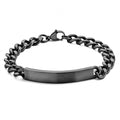 Frank 1967 Armband mit Schild Edelstahl IPB