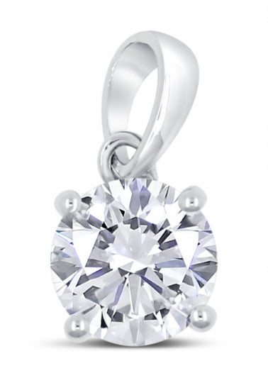 Lovebird Collier mit Zirkonia 101 Facetten 8mm Silber 925/000