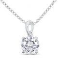 Lovebird Collier mit Zirkonia 101 Facetten 8mm Silber 925/000