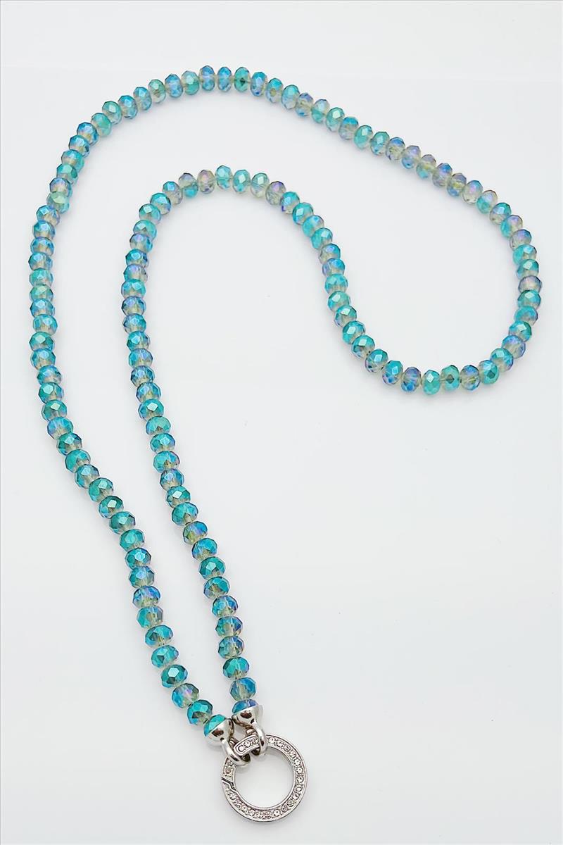 Variokette Grün Transparent 80 cm