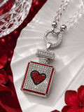 Vario Anhänger Parfumflasche Rot