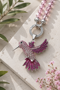 Anhänger Kolibri Rosa/Pink