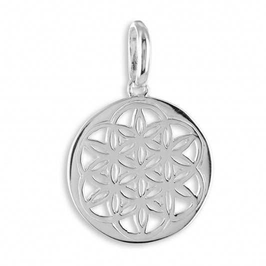 Anhänger Lebensblume Echt Silber 925/000