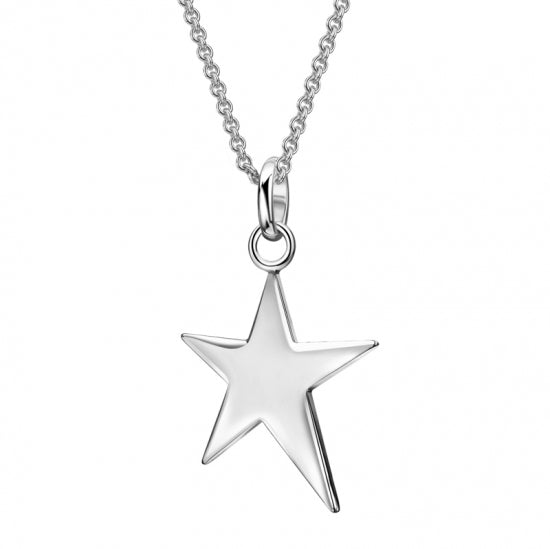 Collier mit Polarstern Silber 925/000