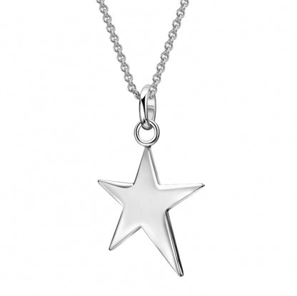 Collier mit Polarstern Silber 925/000