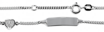 Schildarmband mit Engel - Silber 925/000