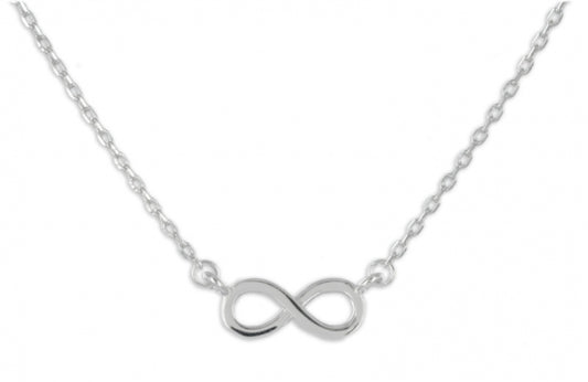 Collier Infinity 42+3cm Echt Silber 925/000