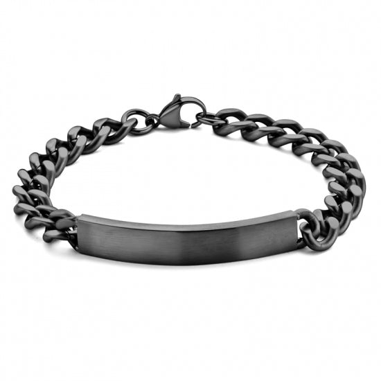 Frank 1967 Armband mit Schild Edelstahl IPB