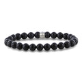 Frank 1967 Armband Achat 8mm breit Edelstahl