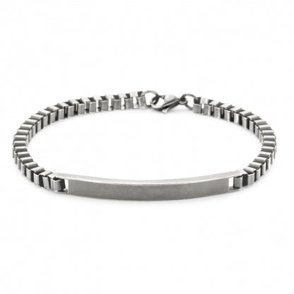 Frank 1967 Armband mit Schild Edelstahl IPS