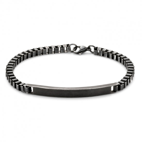 Frank 1967 Armband mit Schild Edelstahl IPB