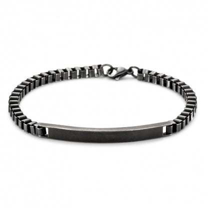 Frank 1967 Armband mit Schild Edelstahl IPB