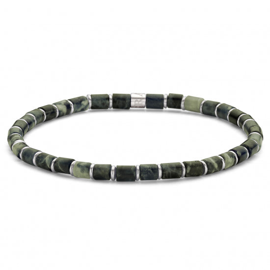Frank 1967 Armband afrikanischer Türkis 4mm breit Edelstahl IPS