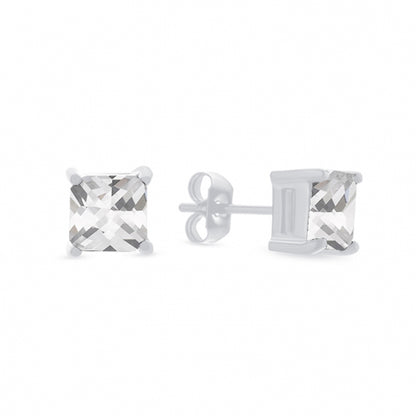Frank 1967 Ohrstecker Zirkonia 8x8mm Edelstahl