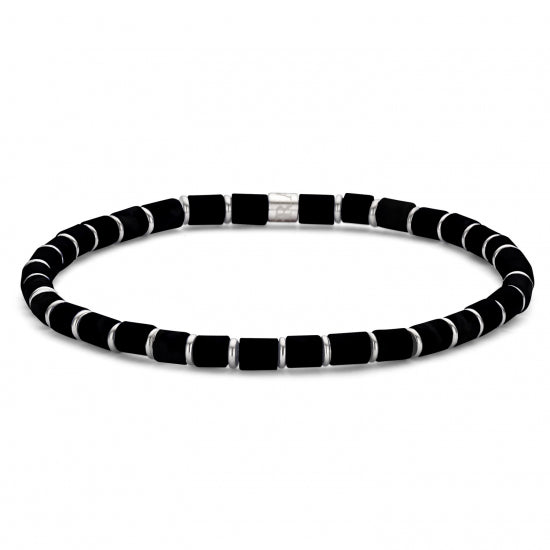 Frank 1967 Armband Achat 4mm breit Edelstahl IPS