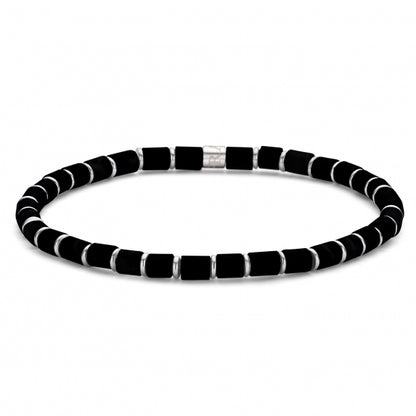 Frank 1967 Armband Achat 4mm breit Edelstahl IPS