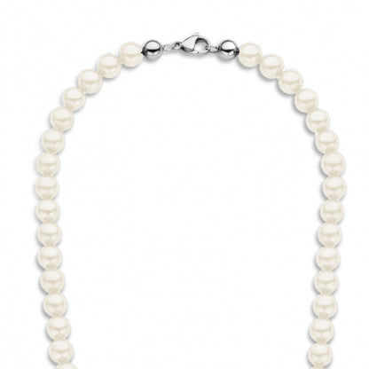 Frank 1967 MOP Perlenkette 6mm breit Edelstahl