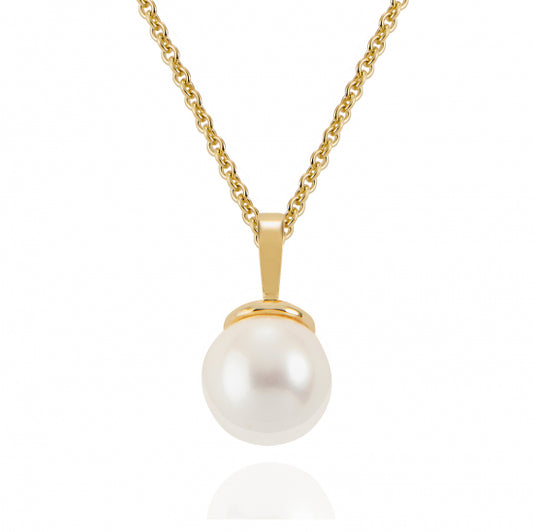 Lovebird Collier mit Süßwasser-Zuchtperle